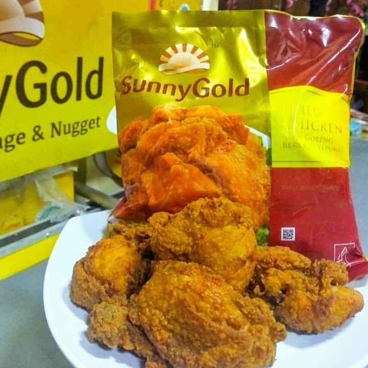 

Ayam goreng renyah Sunny Gold Fried Chicken 500 G