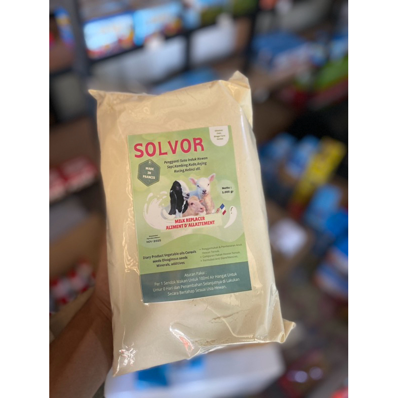 Solvor Susu kambing 1KG Susu pengganti induk Penambah Susu induk