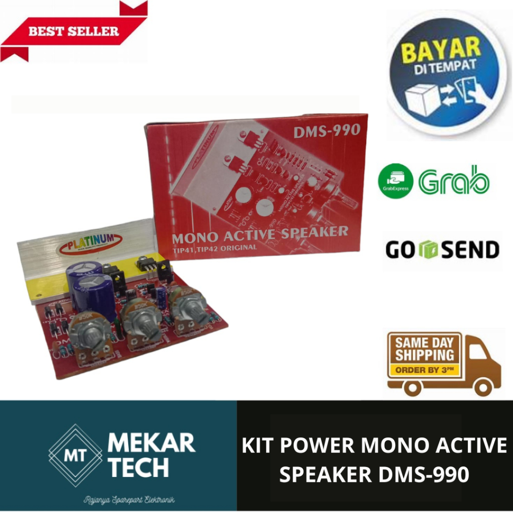 KIT POWER AKTIF SPEAKER DMS 990 PLATINUM