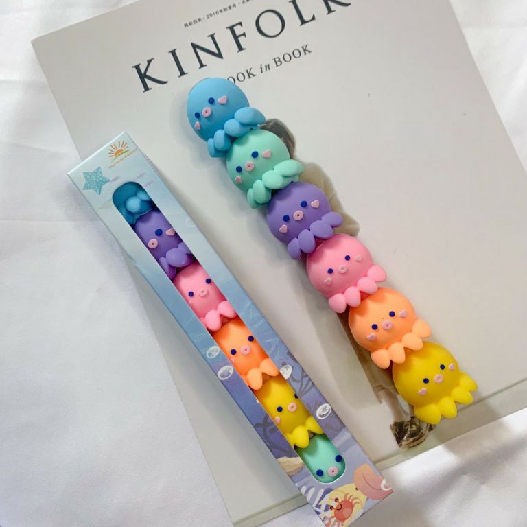

KODE M16Q SET STABILO GURITA HIGHLIGHTER OCTOPUS ISI 6 PCS SPIDOL WARNA WARNI GURITA PENSIL WARNA Highlighter