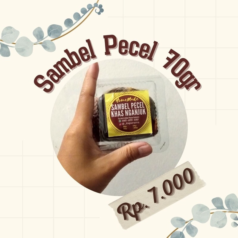 

Sambel pecel Khas nganjuk