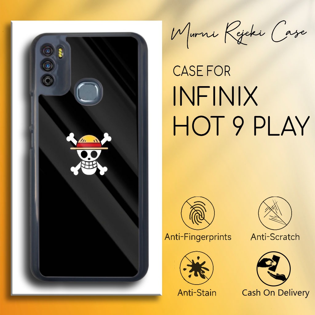 Case Infinix Hot 9 Play Terbaru - Casing Infinix Hot 9 Play - Motif Anime op - Hardcase Premium Glos