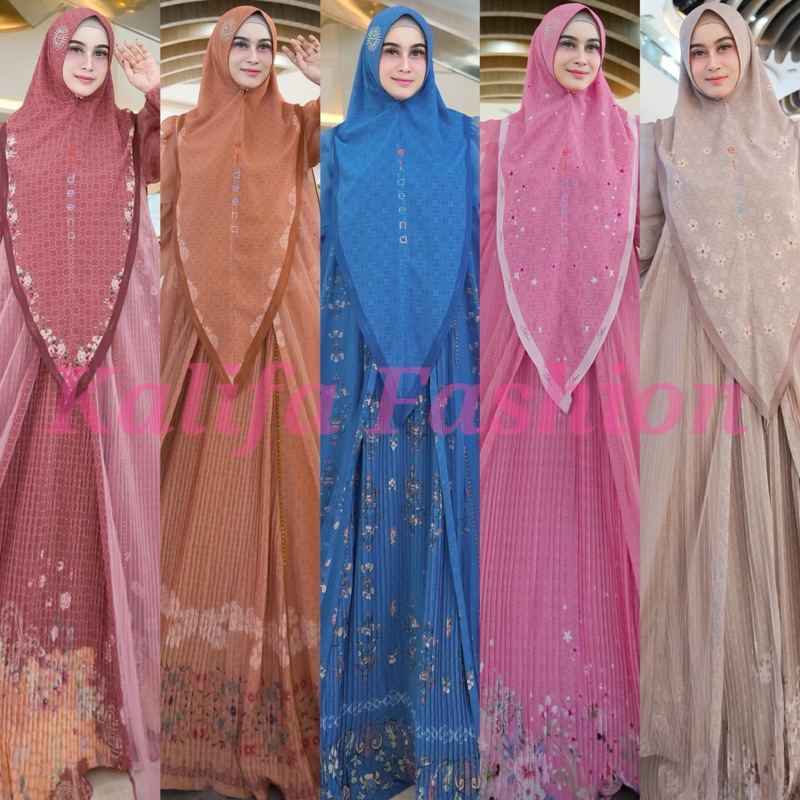 HUMAYA SERIES BY ELDEENA / GAMIS SET SYARI / GAMIS PESTA MEWAH / DRESS MUSLIMAH / BAJU SYARI BRANDED
