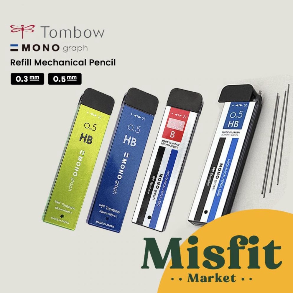 

KODE X2V Tombow MONO Graph R3MG R5MG Refill Mechanical Pencil 3 5 mm Isi Refil Pensil Mekanik
