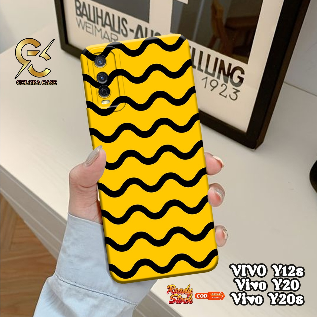 Case Vivo Y12S / Y20 / Y20S - geloracase - Casing Vivo Y12S Vivo Y20 Vivo Y20S - Motif case Abstrak 