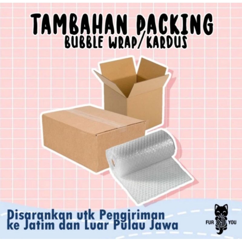 

Tambahan packing "Bublle warp