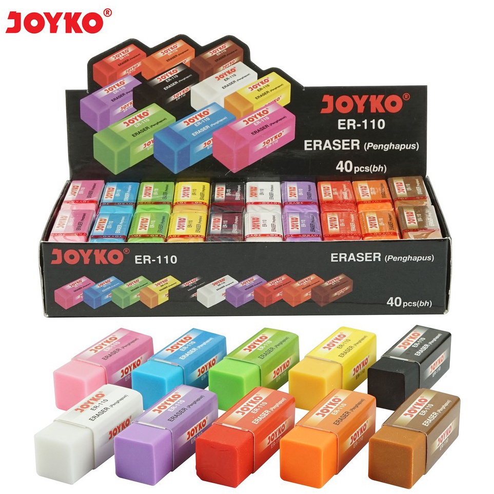 

KODE B69C BOX 4PCS Eraser Penghapus Joyko ER11