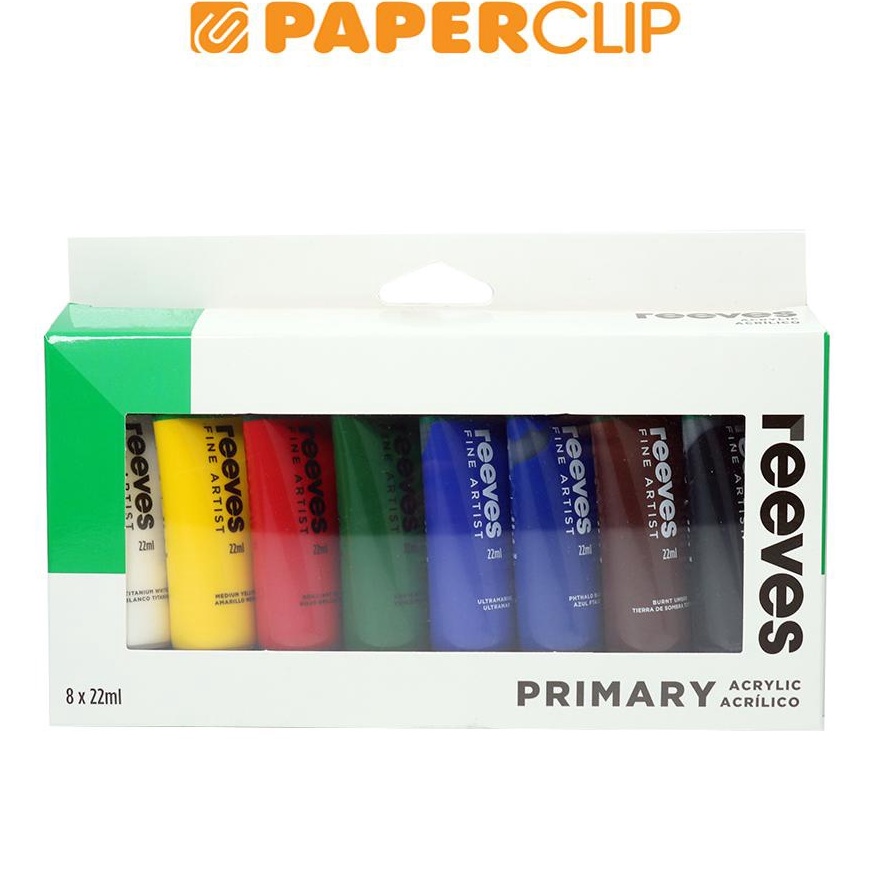 

KODE Y89U CAT AKRILIK CAT ACRYLIC REEVES SET PRIMARY 8C 5336RVS