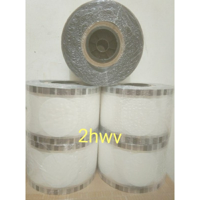 Seal Cup Lid Cup Sealer Blok Putih Jumbo 5000cup