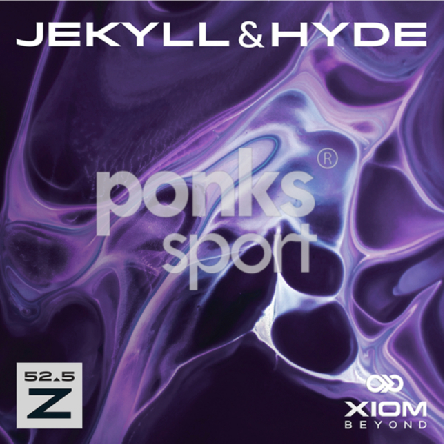 Jekyll & hyde Z 52.5 xiom rubber || karet pingpong xiom