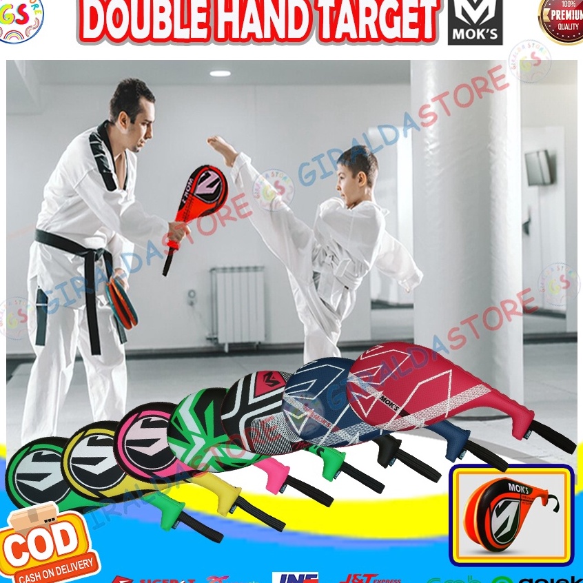 KODE A26R Target Double Kick Kicking Foot Target Pad Kickpad Alat Alas Latihan Sasaran Tendang Tenda