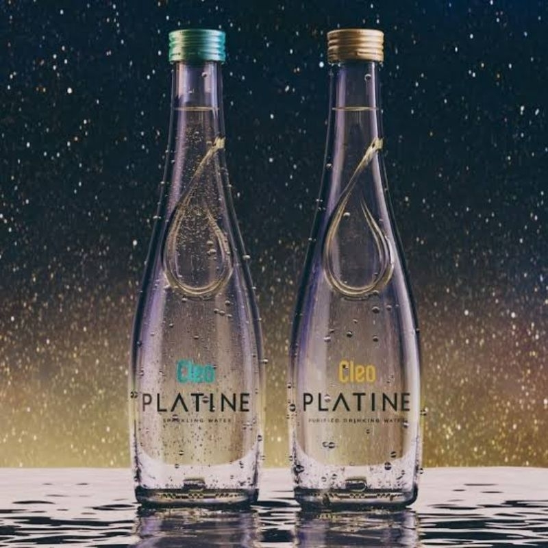 

Cleo Platine Sparkling Botol Beling Kaca