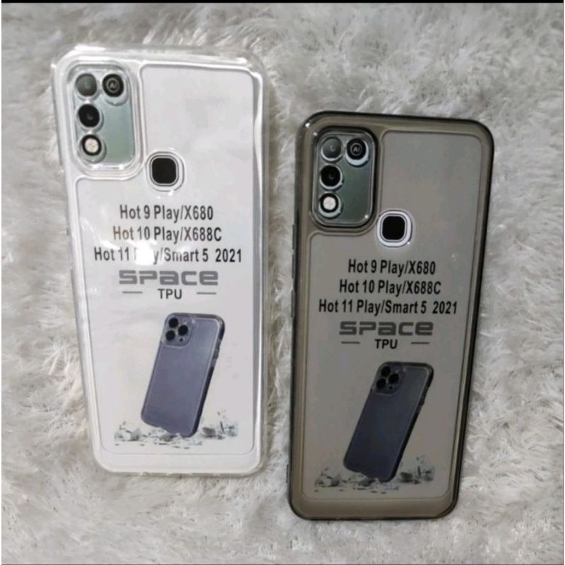 SOFTCASE SILIKON BENING  INFINIX HOT 9 PLAY/10 PLAY/11/PLAY /INFINIX  SMART 5 CASING TRANSPARAN