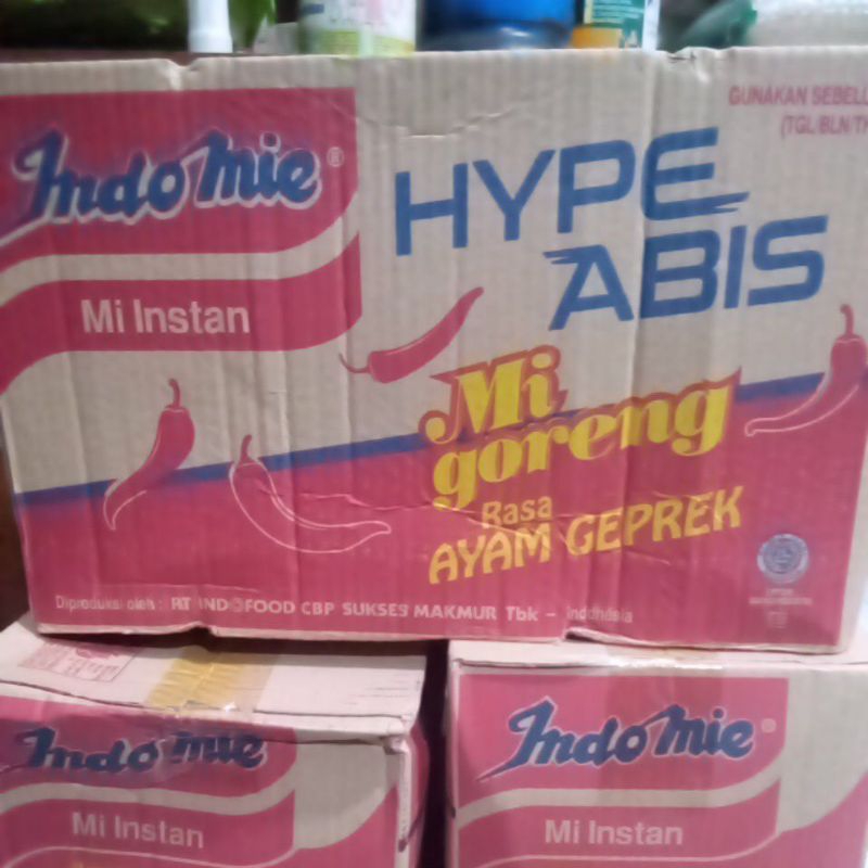 

INDOMIE GORENG RASA AYAM GEPREK