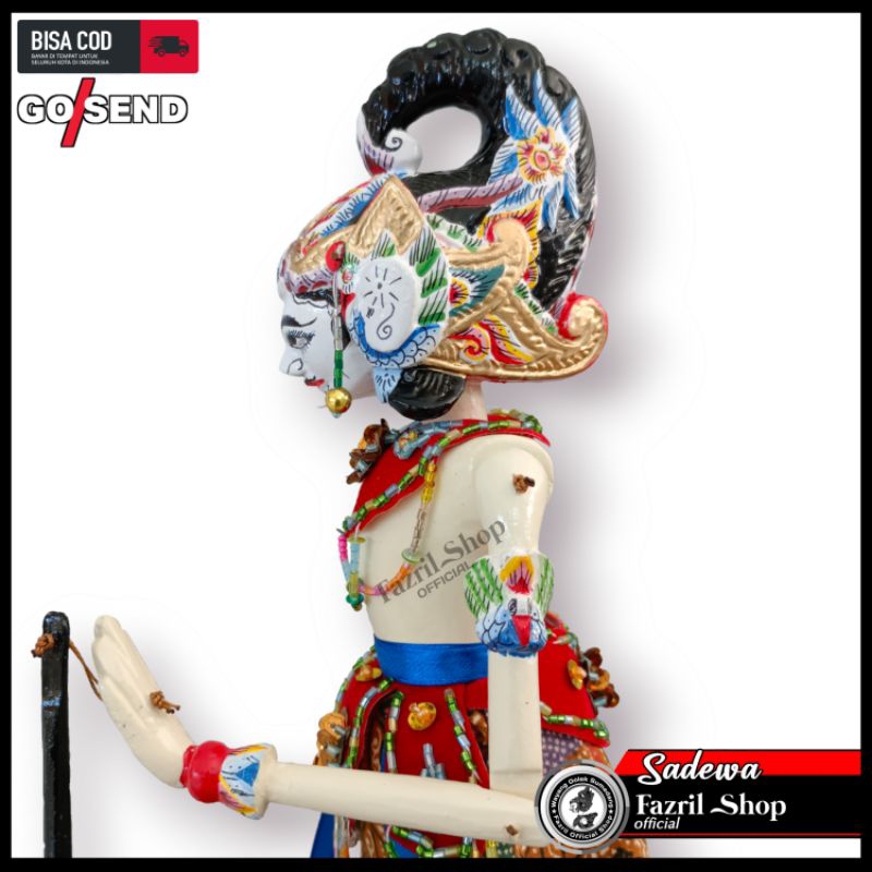 Wayang Golek Sadewa Pandawa 5 - 38 cm - Qualitas Premium