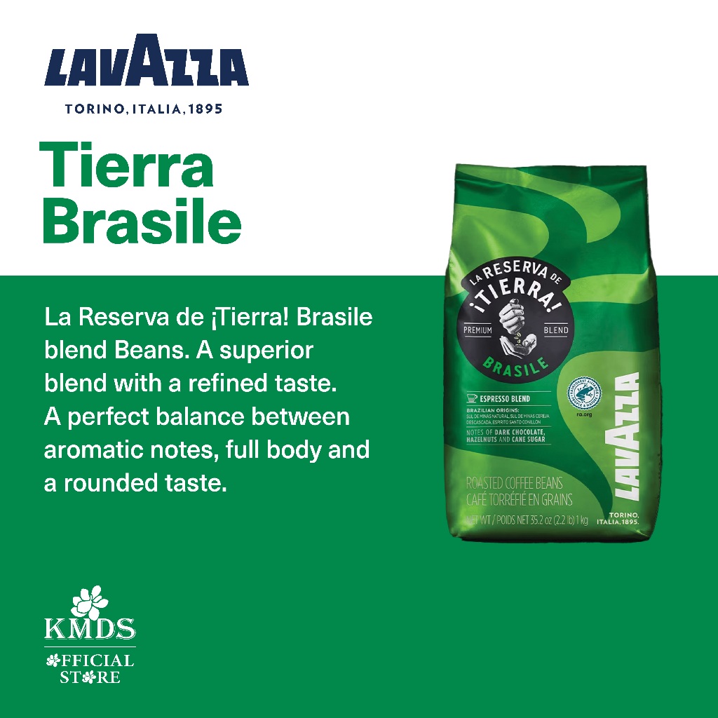 

Lavazza Reserva de ¡Tierra! Brasile blend Beans
