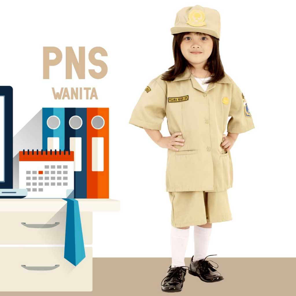 baju guru anak perempuan seragam pns wanita baju profesi guru anak perempuan pakaian anak wanita ser