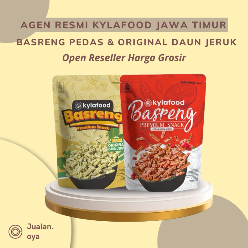 

Kylafood Basreng Pedas & Original Daun Jeruk