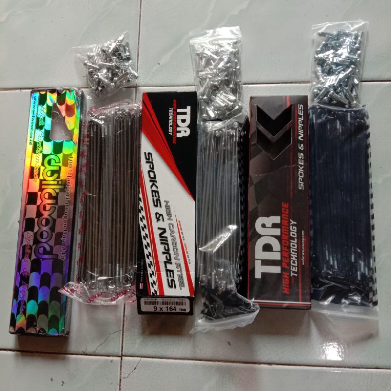 RUJI JARI JARI TDR WILWOOD CROOM DAN HITAM 89,120,130,154,157,159,164,172,184