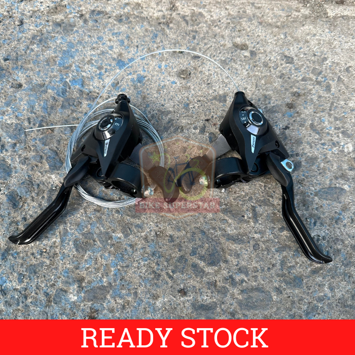 OXO Handle Dryer Shifter Rem Brake 3 x 7 8 Speed Sepeda Gunung MTB