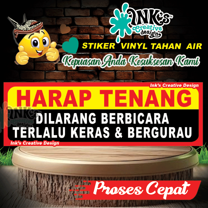 

Stiker Harap Tenang