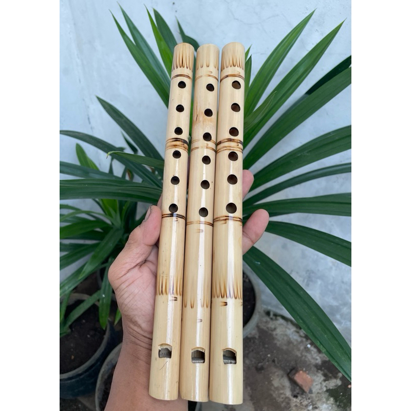 Seruling bambu dangdut suling sunda 6 Lubang suling Tradisional