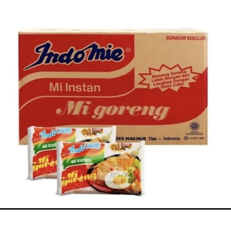 

Indomie Mie Goreng /soto mie 1 dus karton isi 40 pcs / Mi Indomi Grg Special Per Karton