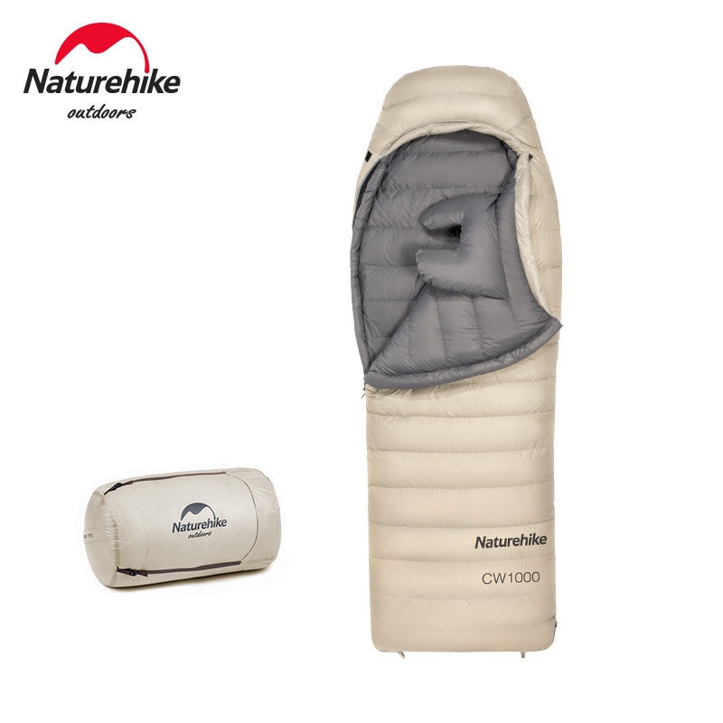 Sleeping Bag Naturehike CW1000 Goose Down NH22YD001 Kantong Tidur Bulu Angsa Ultralight Hiking Campi