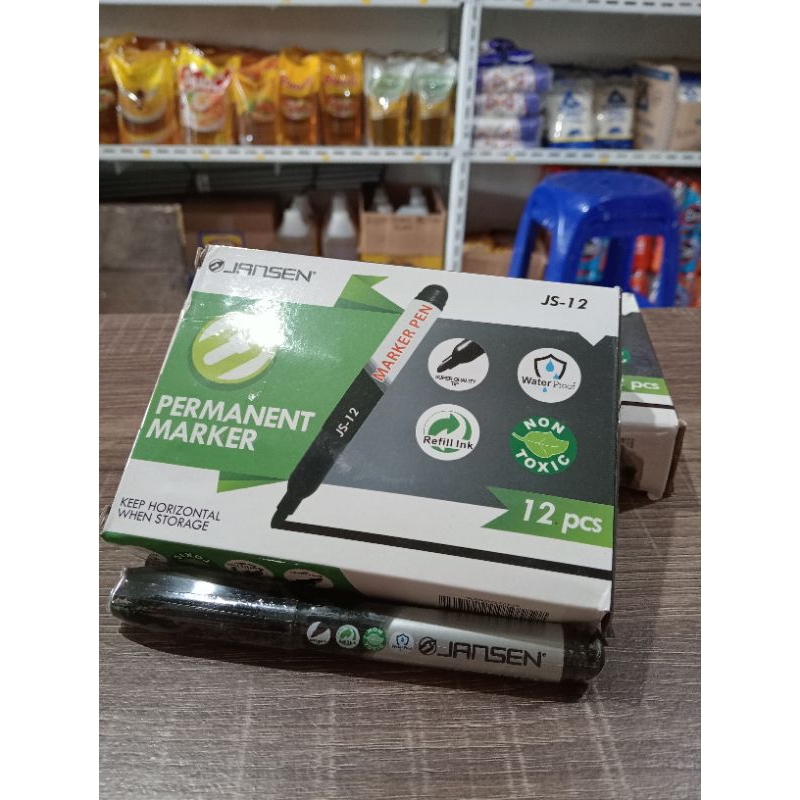 

SPIDOL PERMANENT JANSEN 1 KOTAK ISI 12PCS