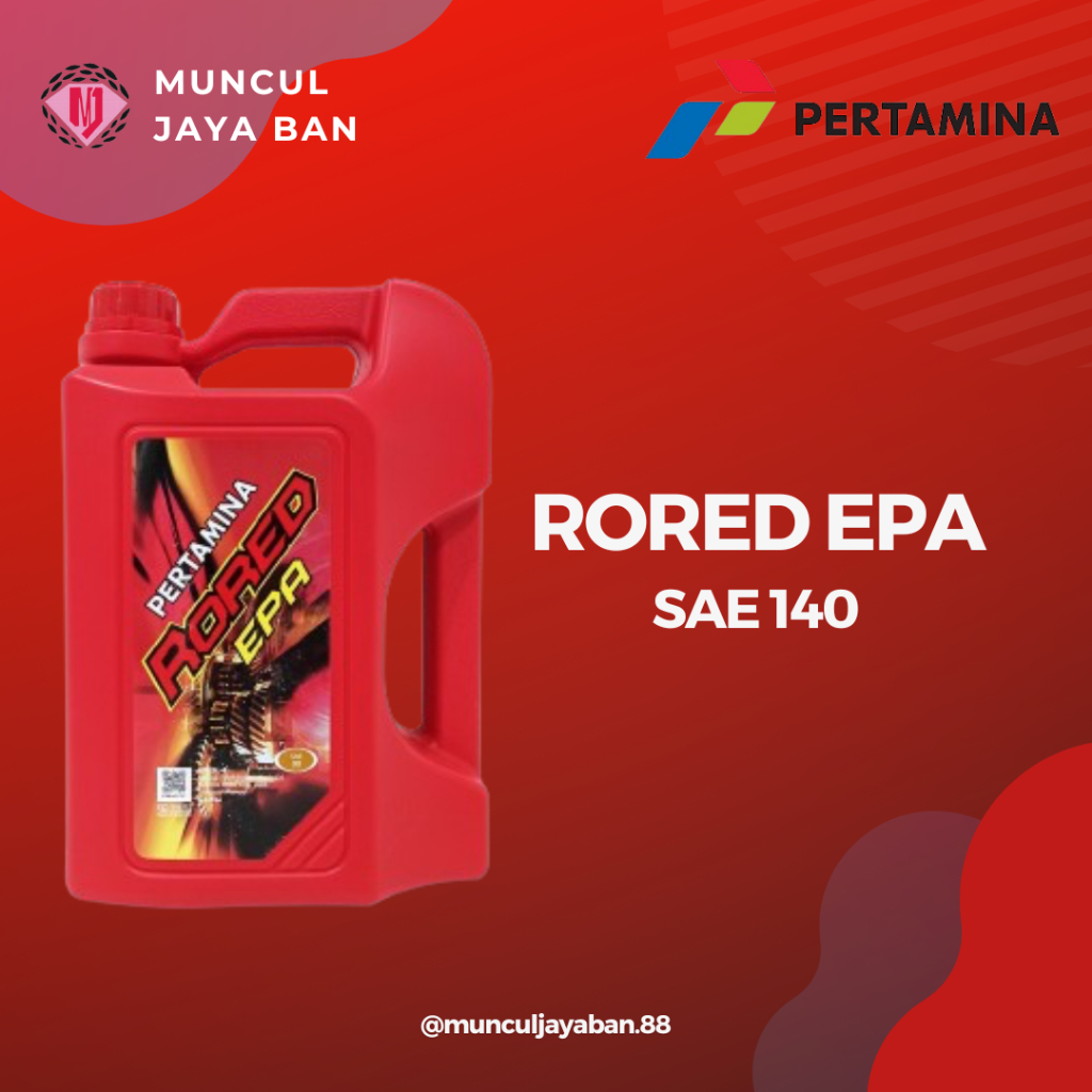 PERTAMINA RORED EPA SAE 140 4 LITER