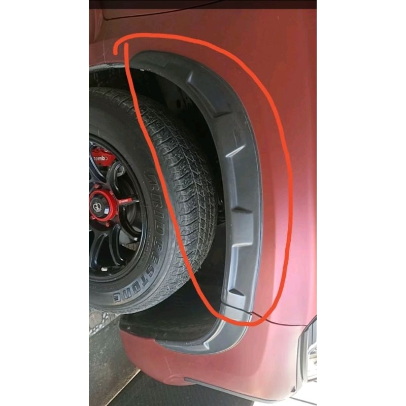over fender rockford Pajero sport 2016-2023