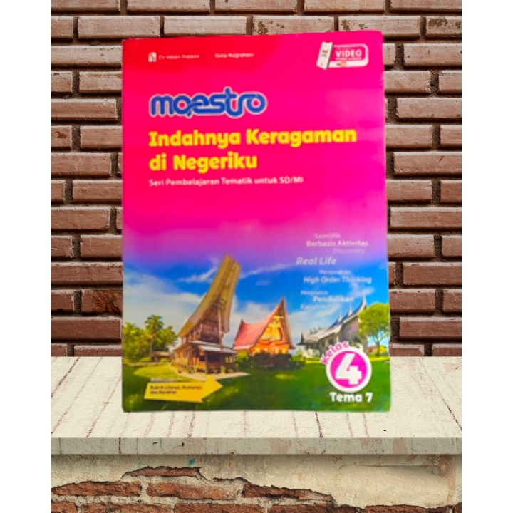 LKS MAESTRO KELAS 4 TEMA 7 INDAHNYA KERAGAMAN DI NEGERIKU DAN TEMA 9 KAYANYA NEGERIKU SD/MI