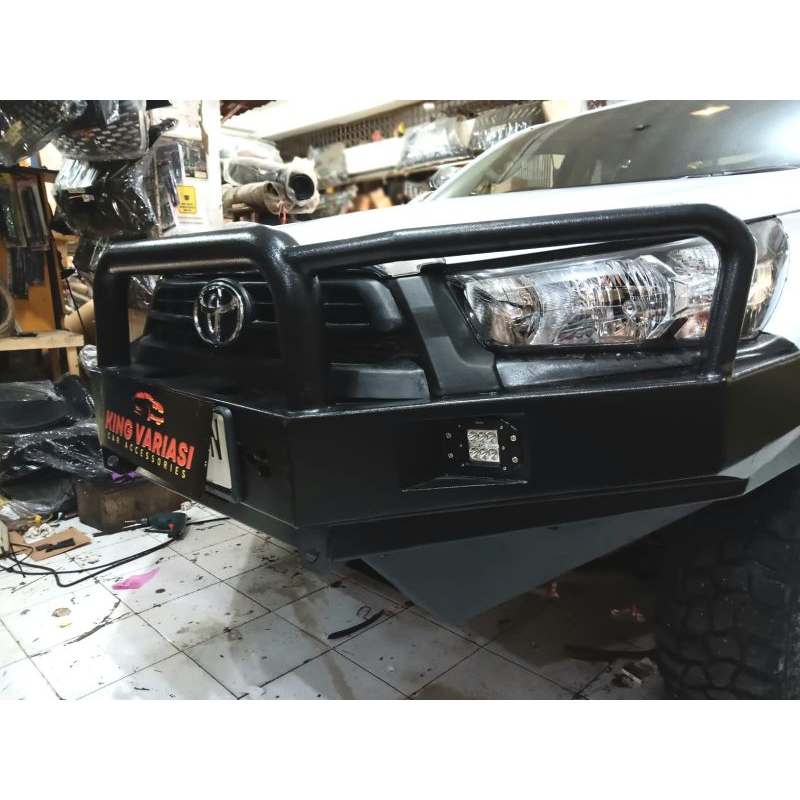 Bullbar Bumper Bemper Depan Hilux Revo