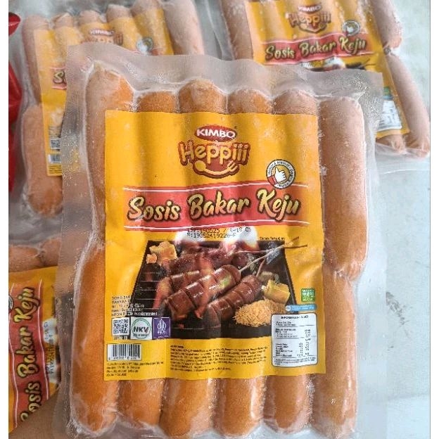 

Kimbo Heppiii sosis sapi bakar keju / ori / balado pedas isi 12