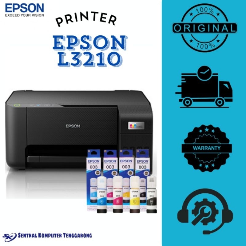 Printer Epson L3210 Print Scan Copy A4