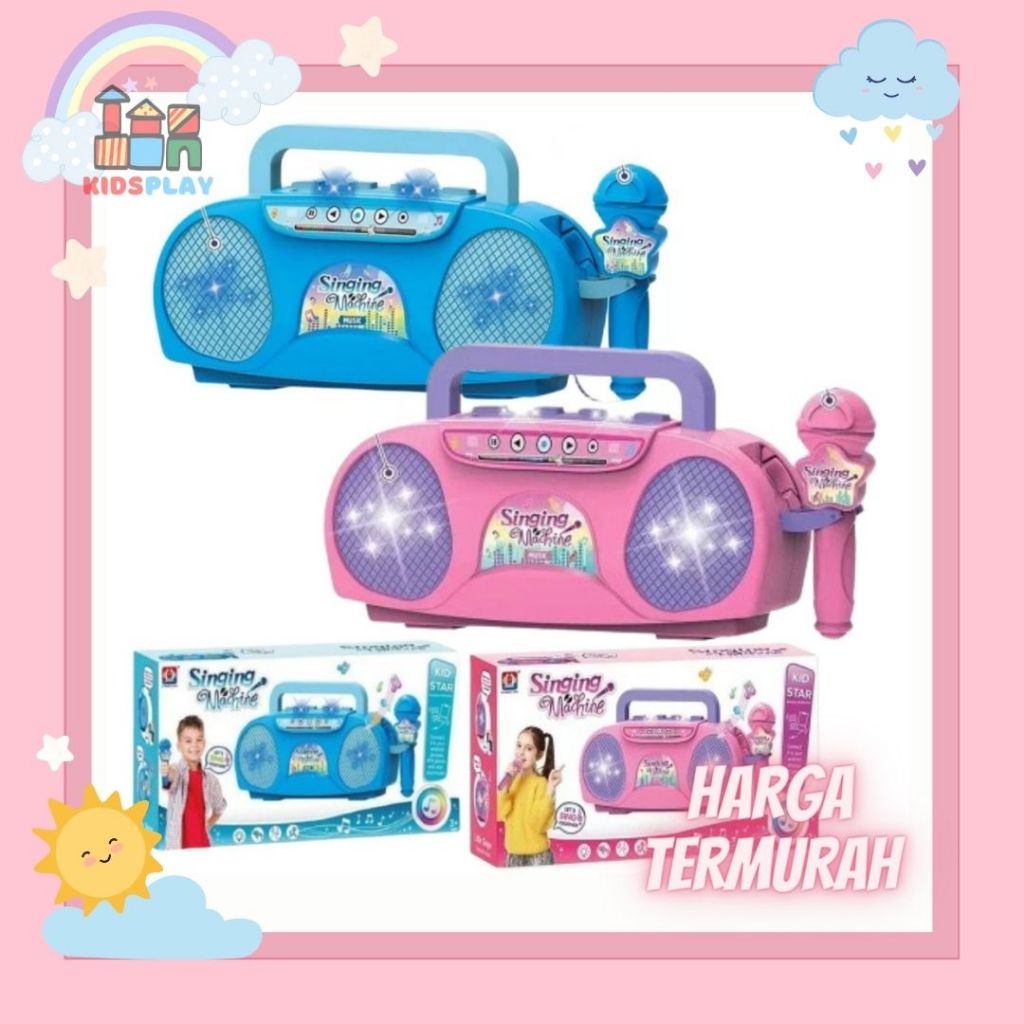Singing Machine Mic Anak Anak Untuk Karaoke Mainan Karaoke Anak Mic Mainan Anak Mainan Musik Anak