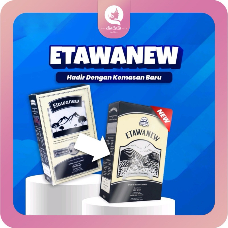 

READY STOCK| BISA COD | SUSU ETAWAKU PLATINUM KAMBING | Susu Kambing Etawa Kemasan Paling Baru Halal