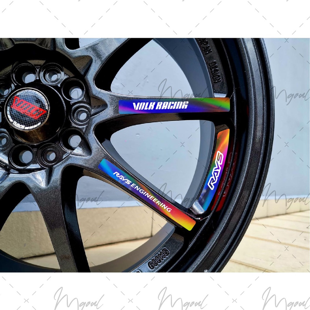 VOLK RACING Ce28 CR II CE28 SL HIGH GRADE RIMS STICKER rays Volk rim replacement Ring 15/16/17/18inc