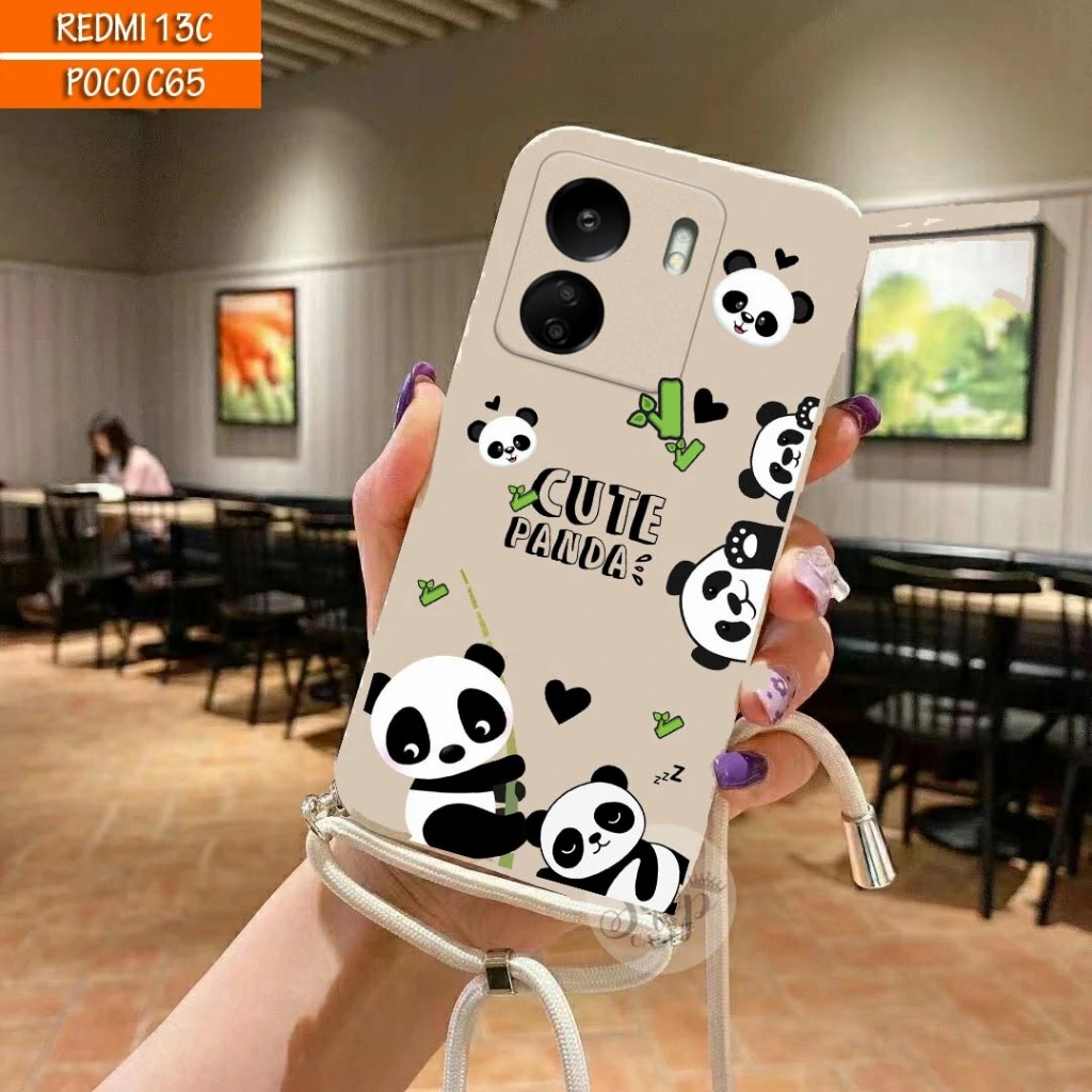 Softcase + Tali REDMI 13C POCO C65 Case REDMI 13C POCO C65 [UV07]