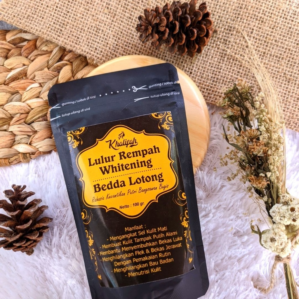 COD BEDDA LOTONG / LULUR REMPAH BEDDA LOTONG / BEDAK LOTONG / BEDDA LOTONG KHALIFAH