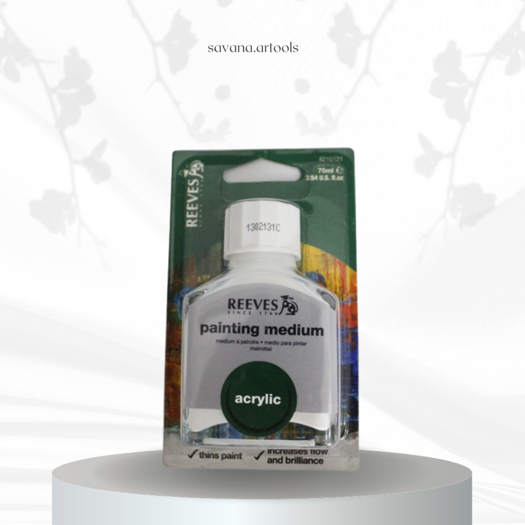 

Reeves Acrylic Painting Medium 75ml/Cat Akrilik Reeves 75ml