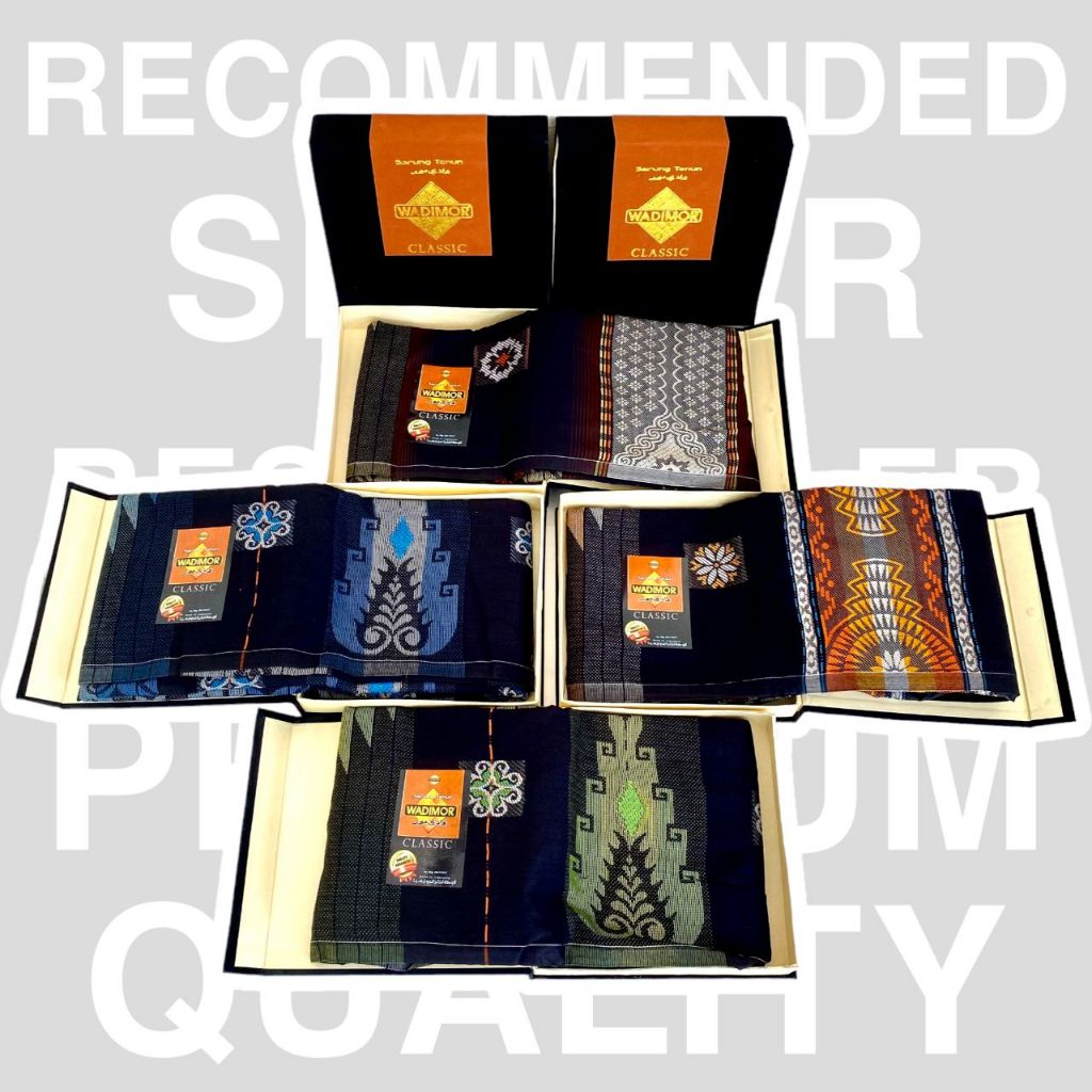 Sarung Wadimor Jacquard Songket / Wadimor Classic / Sarung Wadimor Songket / Sarung Wadimor Bludru H