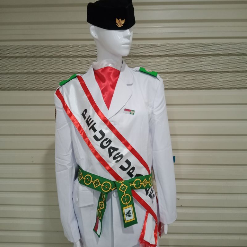 PDU paskibraka cewe seragam PDU paskibraka stelan PDU psakibraka bahan merina full furing ready stoc