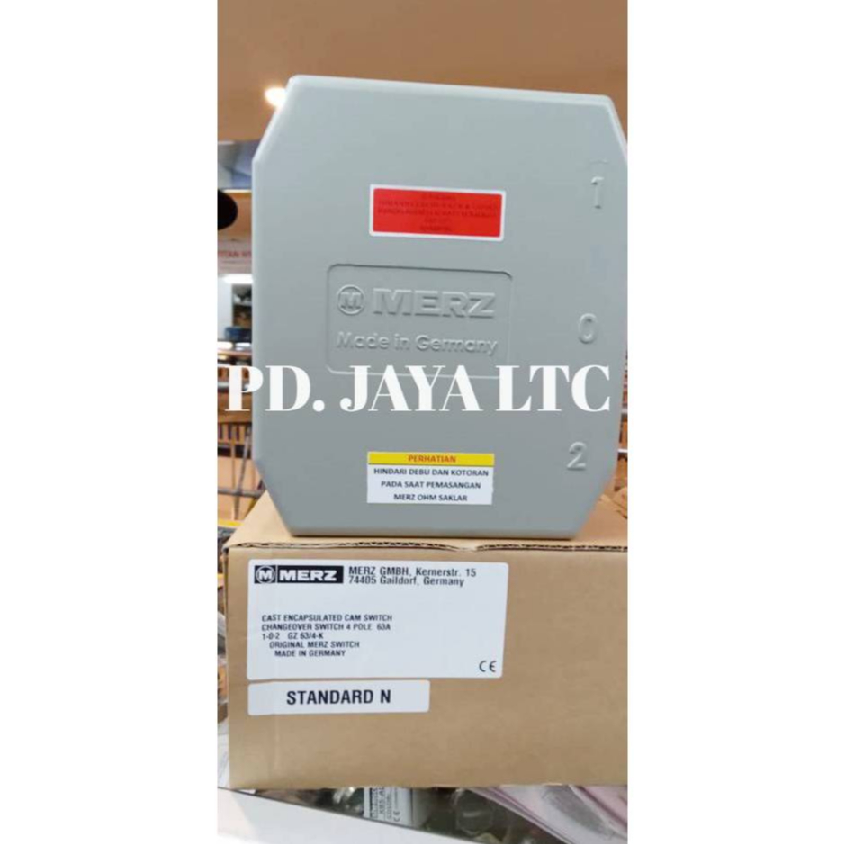 Merz Change Over Switch - OHM Saklar - COS MERZ GZ 4P 63A