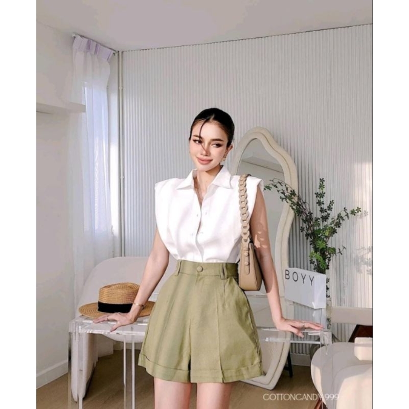 Bitchyy.Style | *READY STOCK* Korean Pants KN9089 Hot Pants Korean Style Celana Pendek Import Korean