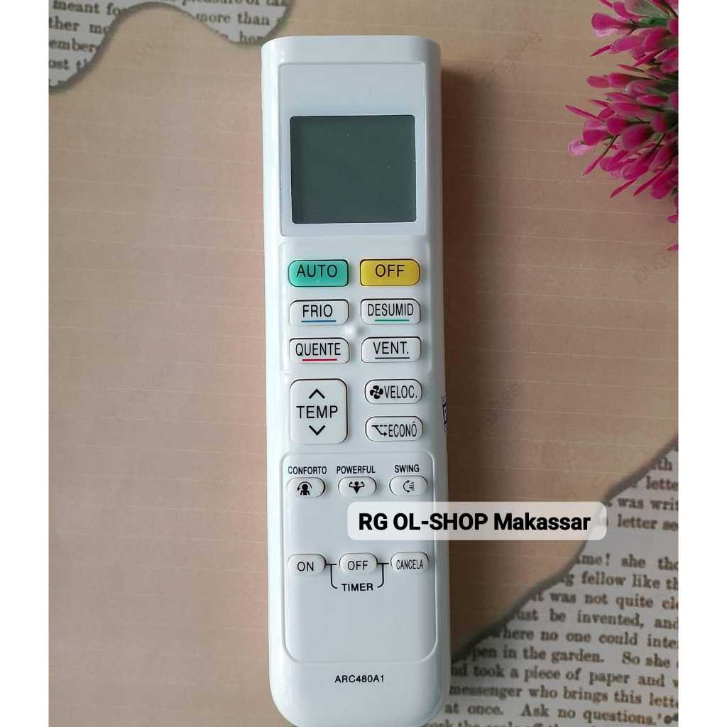 Remote AC Daikin Inverter Multi-S / Remot AC Daikin ARC480A33 Multi S