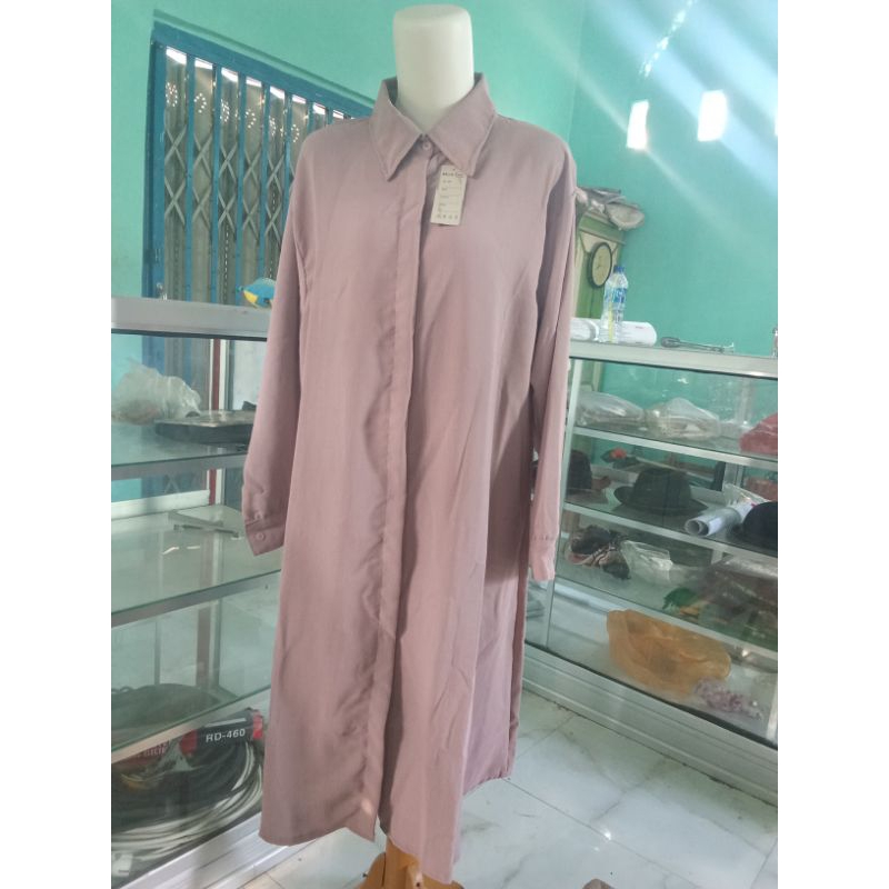 Tunik jumbo ld 120, Tunik ld 120, Tunik hitam