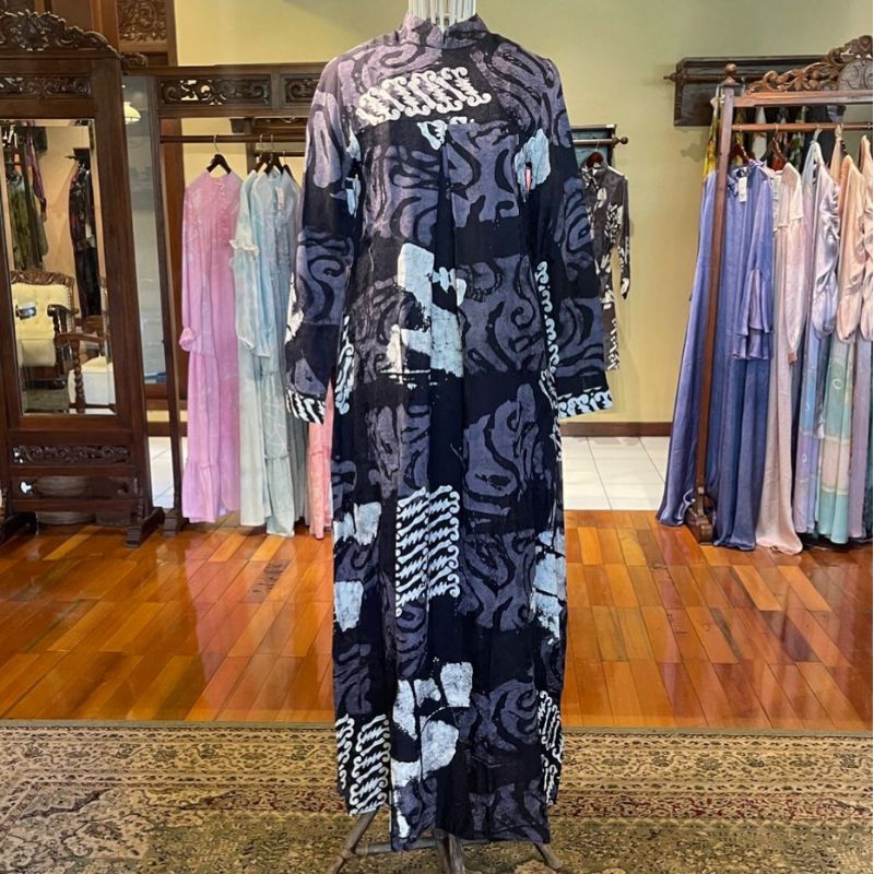 Tania Dress Viscos by Dian Pelangi LIMITED EDITION Busana Muslim Baju Maxi Gamis Abaya Kaftan Gaun O