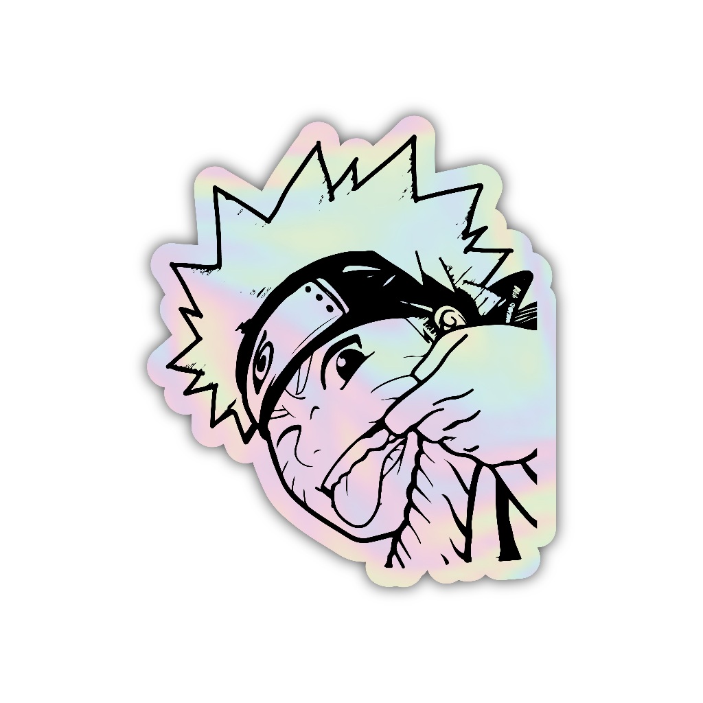 

Z256 sticker anime naruto aesthetic, stiker hologram satuan