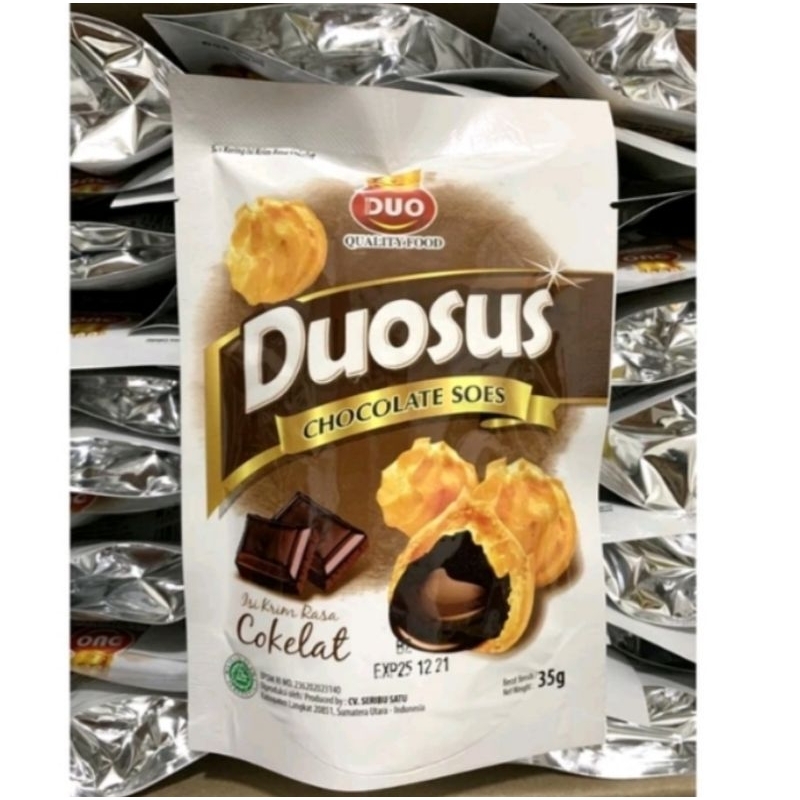 

DUOSUS COKLAT 35GR /DUOSUS BLUEBERRY/ SOES KERING/ SUS COKLAT